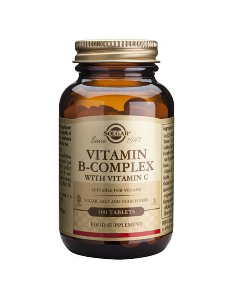 Vitamina B-Complex con Vitamina C Solgar - 250 comprimidos