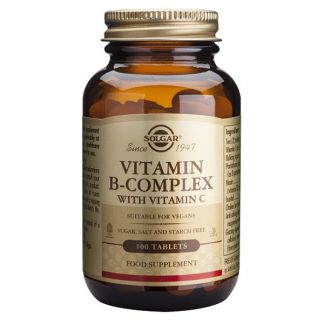 Vitamina B-Complex con Vitamina C Solgar - 100 comprimidos
