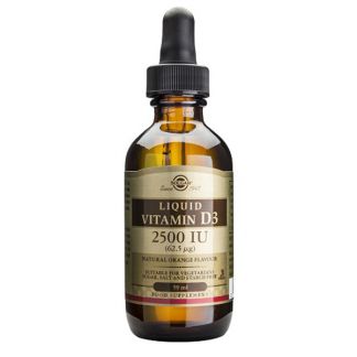 Vitamina D3 Líquida Solgar - 60 ml.