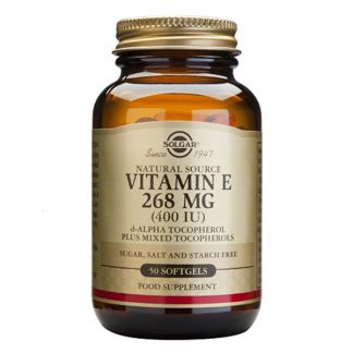Vitamina E 268 mg. (400 UI) Solgar - 250 perlas