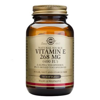Vitamina E 268 mg. (400 UI) Solgar - 100 perlas