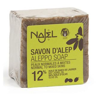 Jabón de Alepo 12% Najel - 200 gramos