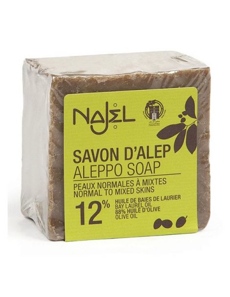 Jabón de Alepo 12% Najel - 200 gramos