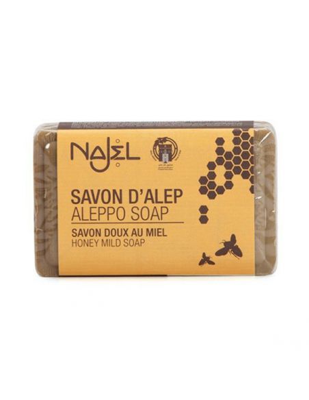 Jabón de Alepo con Miel Najel - pastilla de 100 gramos
