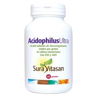 Acidophilus Ultra 36.000 Millones por gramo Sura Vitasan - polvo 45 gramos