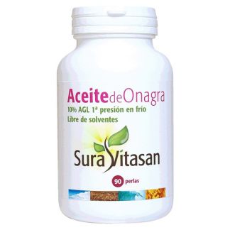 Aceite de Onagra 500 mg. 10% AGL Sura Vitasan - 90 perlas