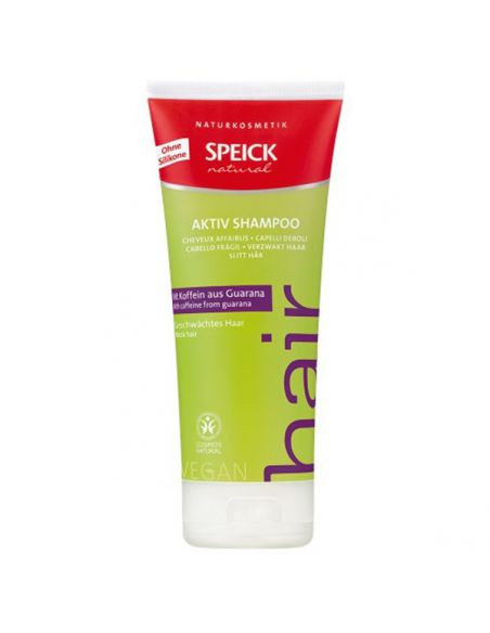 Champú Cabello Frágil con Cafeína y Guaraná Natural Active Speick - 150 ml.