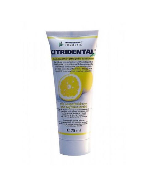 Dentífrico Citrobiotic Citridental Sanitas - 75 ml.