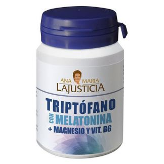 Triptófano con Melatonina, Magnesio y Vitamina B6 Ana Mª. Lajusticia - 60 comprimidos