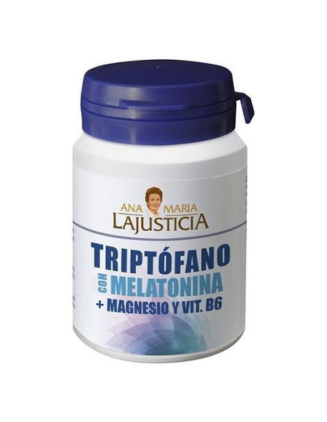 Triptófano con Melatonina, Magnesio y Vitamina B6 Ana Mª. Lajusticia - 60 comprimidos