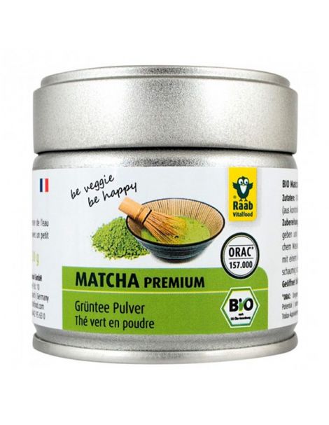 Té Matcha Bio Raab - 30 gramos