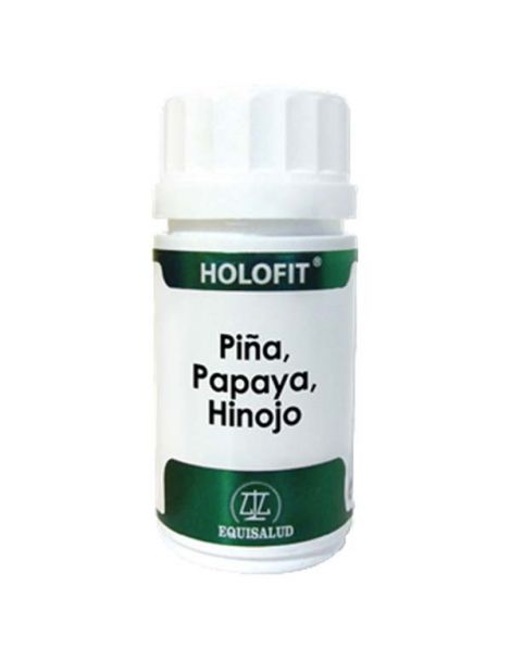 Holofit Piña, Papaya, Hinojo Equisalud - 50 cápsulas
