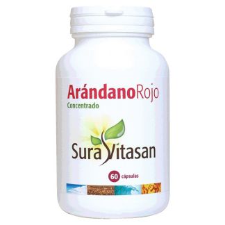 Arándano Rojo 600 mg. Sura Vitasan - 60 cápsulas