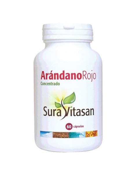 Arándano Rojo 600 mg. Sura Vitasan - 60 cápsulas