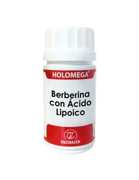 Holomega Berberina con Ácido Lipoico Equisalud - 50 cápsulas