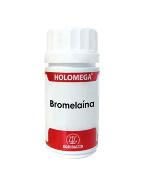 Holomega Bromelaína Equisalud - 50 cápsulas