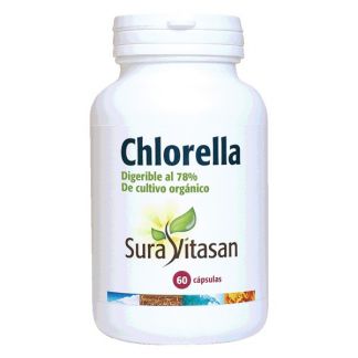 Chlorella 455 mg. Sura Vitasan - 60 cápsulas