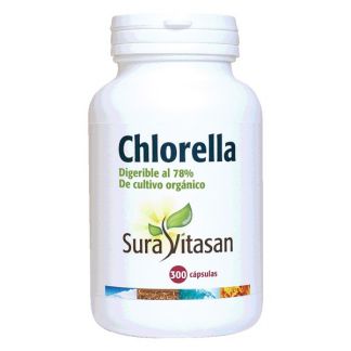 Chlorella 455 mg. Sura Vitasan - 300 cápsulas