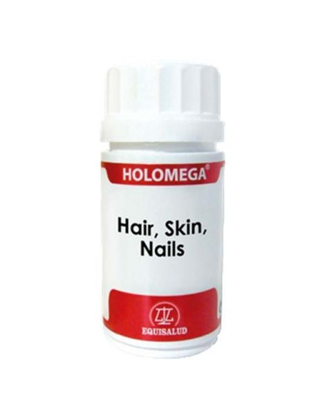 Holomega Hair, Skin, Nails Equisalud - 50 cápsulas
