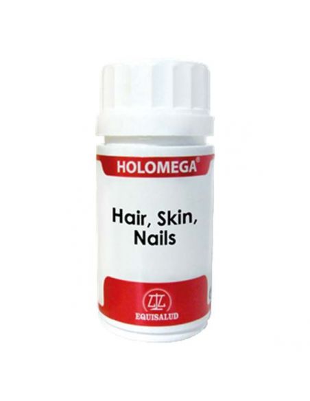 Holomega Hair, Skin, Nails Equisalud - 180 cápsulas