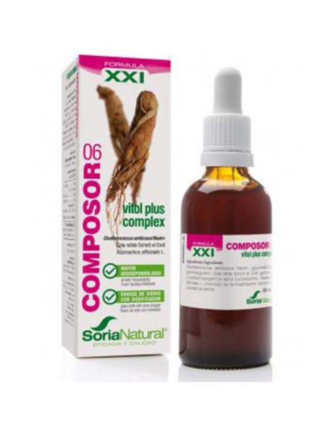 Composor 06 Vitol Plus Complex Fórmula XXI - 50 ml.