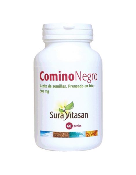 Comino Negro (Nigela sativa) 500 mg. Sura Vitasan - 60 perlas