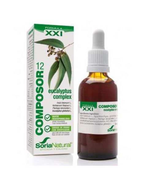 Composor 12 Eucalyptus Complex Fórmula XXI - 50 ml.