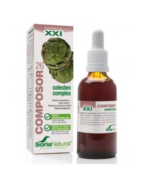 Composor 26 Colesten Complex Fórmula XXI - 50 ml.