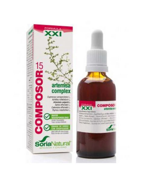 Composor 15 Artemisa Complex Fórmula XXI - 50 ml.