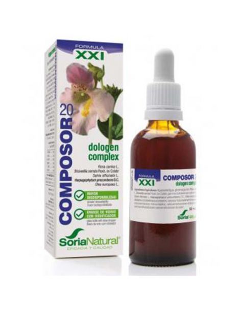 Composor 20 Dologen Complex Fórmula XXI - 50 ml.