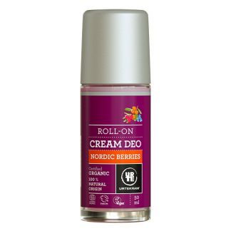 Desodorante Roll-on Frutos Rojos Nórdicos Urtekram - 50 ml.