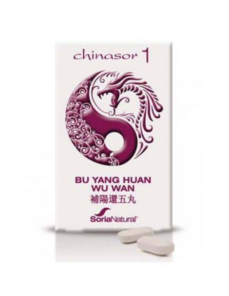Chinasor 01 BU YANG HUAN WU WAN Soria Natural  - 30 comprimidos