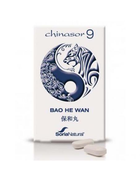 Chinasor 09 BAO HE WAN Soria Natural  - 30 comprimidos