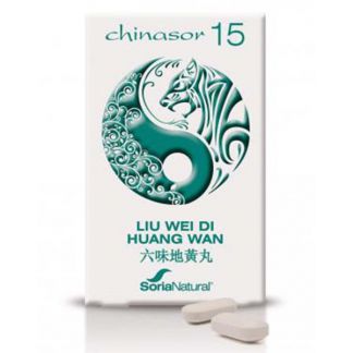 Chinasor 15 LIU WEI DI HUANG WAN Soria Natural  - 30 comprimidos
