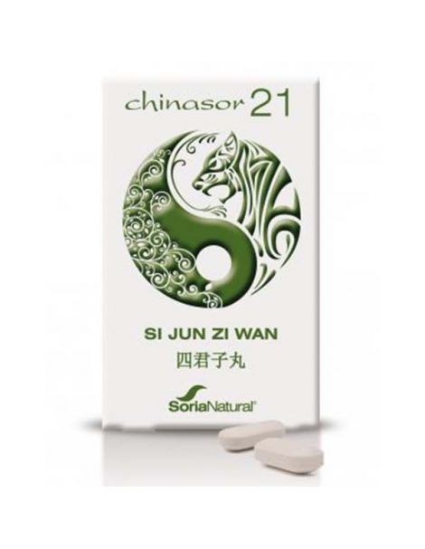 Chinasor 21 SI JUN ZI WAN Soria Natural  - 30 comprimidos