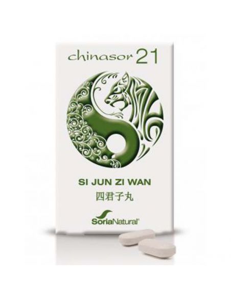 Chinasor 21 SI JUN ZI WAN Soria Natural  - 30 comprimidos