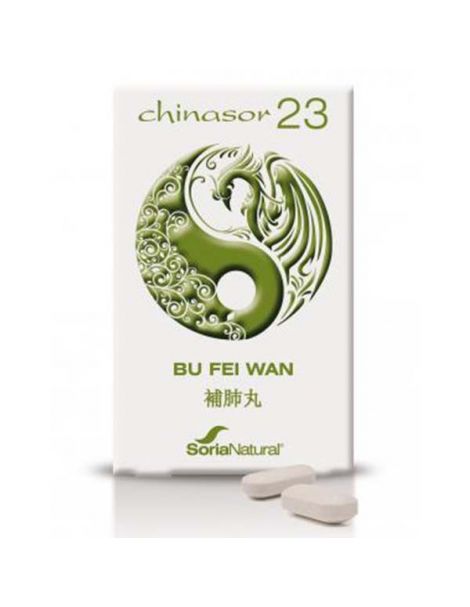 Chinasor 23 BU FEI WAN Soria Natural  - 30 comprimidos
