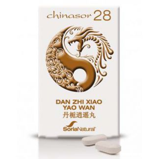 Chinasor 28 DAN ZHI XIAO YAO WAN Soria Natural  - 30 comprimidos