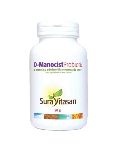 D-Manocist Probiotic Sura Vitasan - polvo 50 gramos
