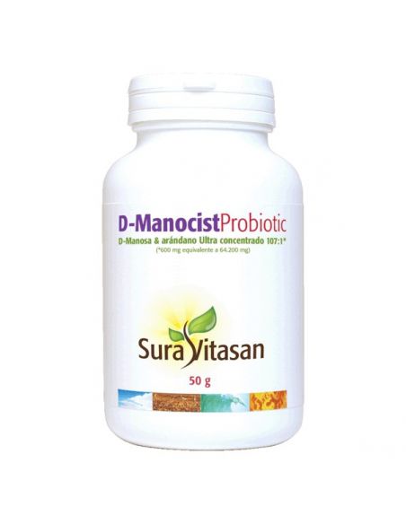 D-Manocist Probiotic Sura Vitasan - polvo 50 gramos