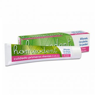 Dentífrico Homeodent Fresa-Frambuesa Boiron - 50 ml.