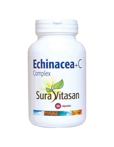 Echinácea + C Complex Sura Vitasan - 50 cápsulas
