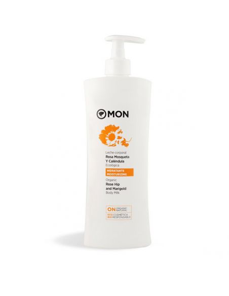 Leche Hidratante de Rosa Mosqueta y Caléndula Mon - 500 ml.