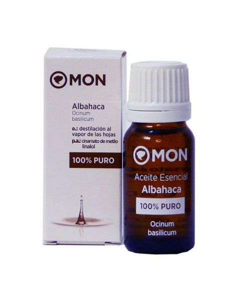 Aceite Esencial de Albahaca Mon - 12 ml.