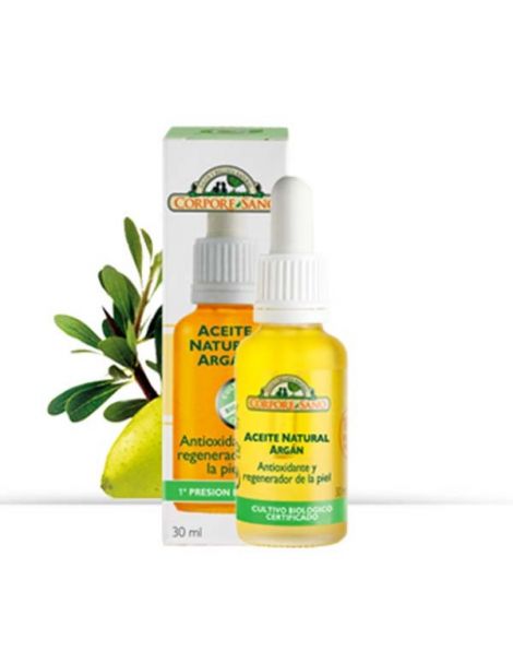 Aceite Natural de Argán Corpore Sano - 30 ml.