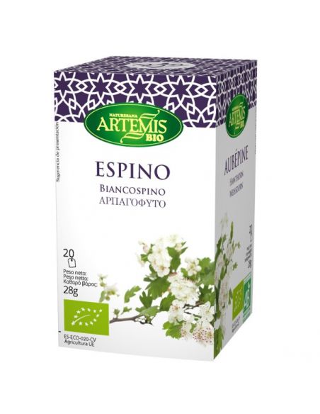 Espino Bio Artemis Herbes del Molí - 20 bolsitas