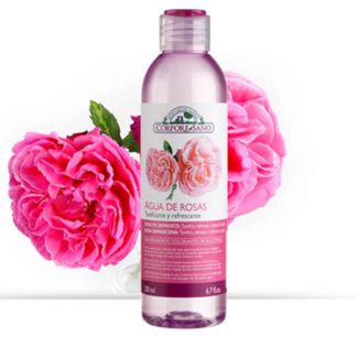 Tónico Agua de Rosas Corpore Sano - 200 ml.