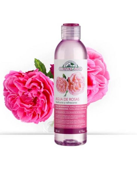 Tónico Agua de Rosas Corpore Sano - 200 ml.