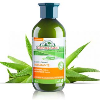 Champú Hidratante Aloe Vera y Malvavisco Corpore Sano - 300 ml.