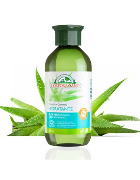 Champú Hidratante Aloe Vera y Goji Corpore Sano - 300 ml.